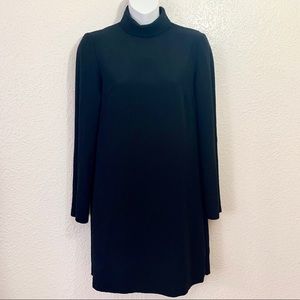 ZARA black mock neck dress size XS